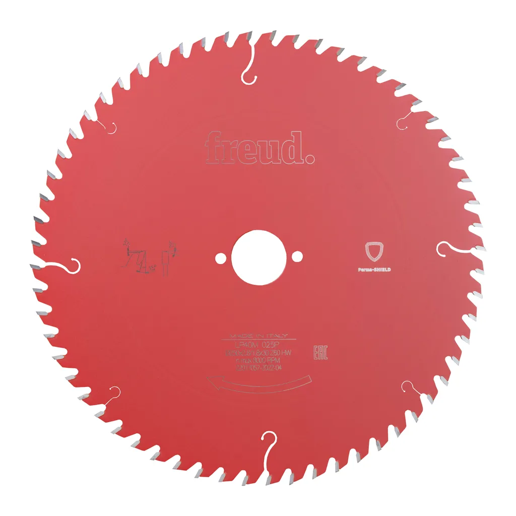 Disco de sierra circular Freud para madera LP40M 025P (diámetro de 250mm e 60 dientes)