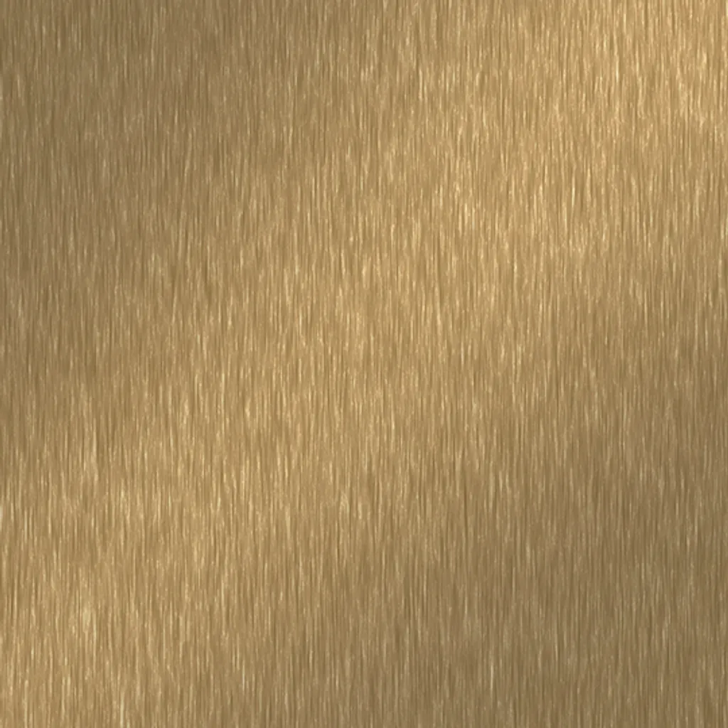 Laminado Homapal brushed brass de 1.22x2.44